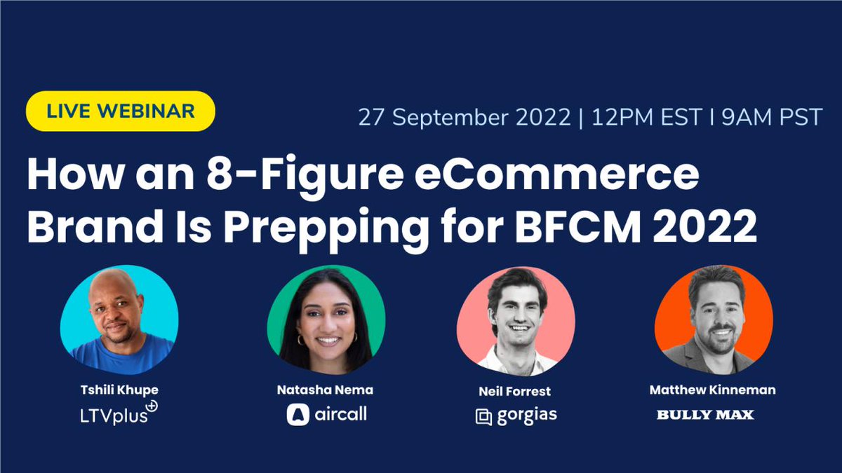 How an 8-Figure eCommerce Brand is Preparing for BFCM 2022

Q4 is almost here, and you know what this means—Black Friday and Cyber Monday are coming!

visit: lnkd.in/ddj4eHhe

#ecommerce #success #brand #ecommercedevelopment #digitalmarketing #magentodevelopment #magento