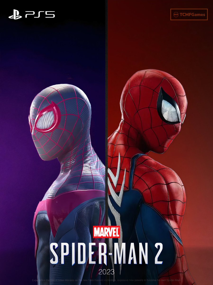 RT @TCMF2: GOTY 2023 

- PS5 | PlayStation | Spider-Man 2 https://t.co/zMybBac1A0