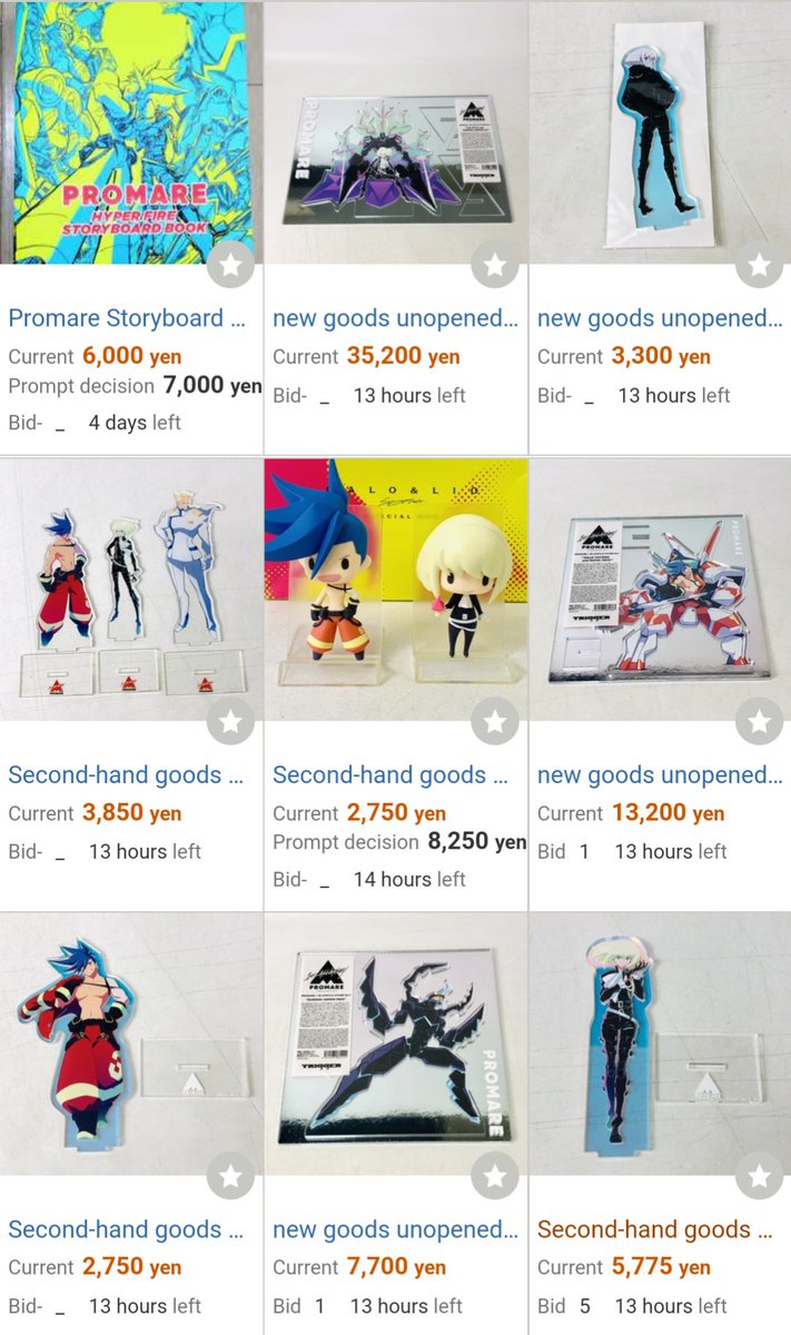 promareveryware's tweet photo. There are some good auctions on Yahoo ending today for very decent prices. (Remember to factor in the domestic shipping per item, tho...) https://t.co/uJqayNAgAv