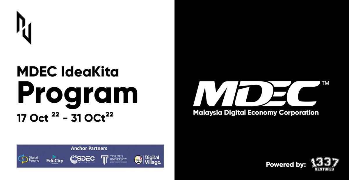 Bitcrage's tweet photo. We are so excited to announce that Hepton is qualified to participate in the #MDECIdeaKitaProgram by @mymdec.

IdeaKita aims to harness aspiring innovators and potential tech entrepreneurs that can drive Malaysia’s digital economy.

#Web3OnHepton #GameFi #Web3 #Layer2 https://t.co/BTQt5vAzIL