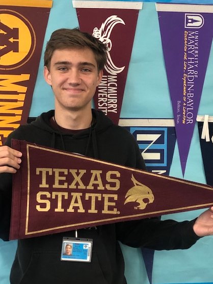 Collegiate_BISD's tweet photo. Congrats to Dylan Dworaczyk for his acceptance to Texas State University! #CollegeAcceptance #Classof2023 #collegiatethings @BryanISD @GCarrabineBryan @amyraecarreon https://t.co/JKjgFrWsYW