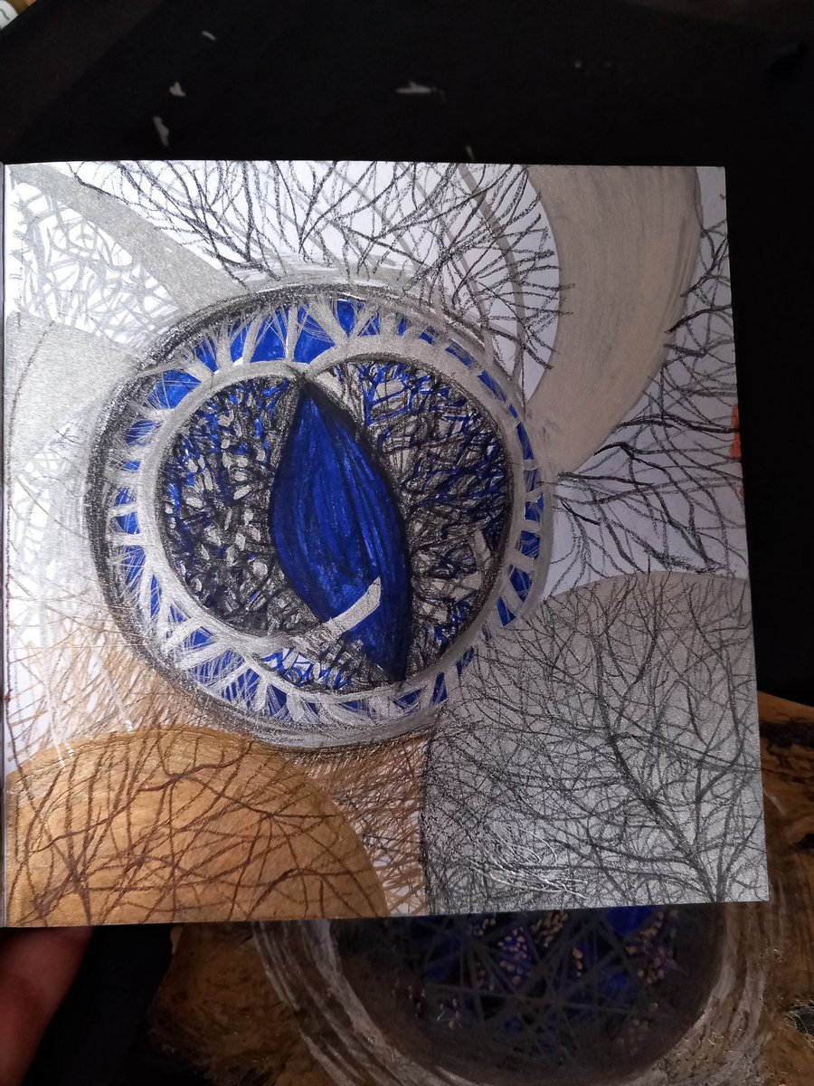 IsidoraLynch's tweet photo. Small edit |
T e o r i j e  K o s m o s a ° L o g o s // [ under constr ]
#supraluminal #quantumart #metaphysicalsymbolism
#sketches #sketchbook #smallformat #sketchesforthepaintings #mixedmedia #minimalism #logos  
FB ⬇️
https://t.co/ah9DFilzYm
INSTAGRAM: blue_vixen_i https://t.co/I0bsHzfCXm