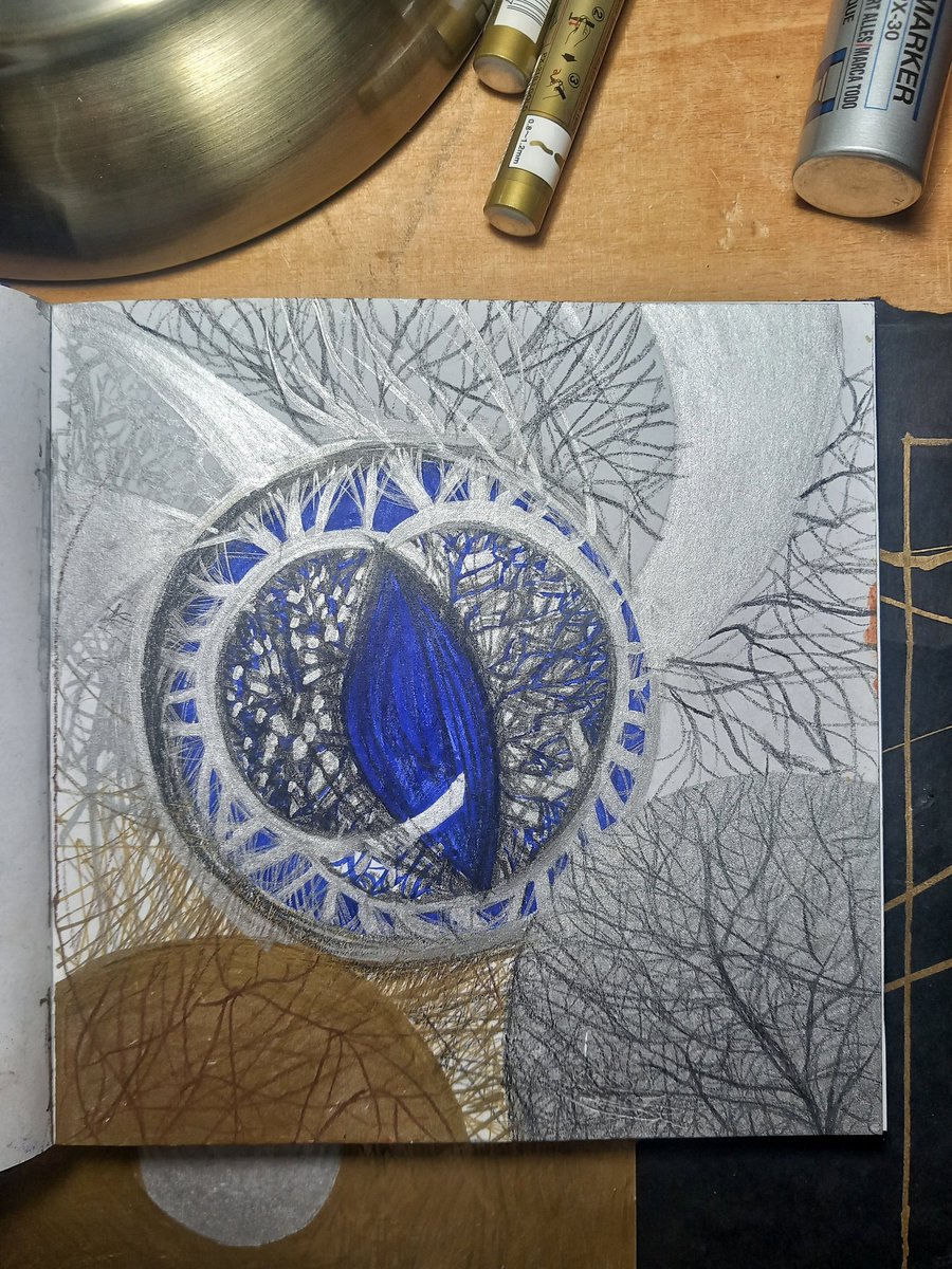 IsidoraLynch's tweet photo. Small edit |
T e o r i j e  K o s m o s a ° L o g o s // [ under constr ]
#supraluminal #quantumart #metaphysicalsymbolism
#sketches #sketchbook #smallformat #sketchesforthepaintings #mixedmedia #minimalism #logos  
FB ⬇️
https://t.co/ah9DFilzYm
INSTAGRAM: blue_vixen_i https://t.co/I0bsHzfCXm