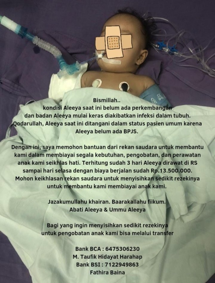 uud_mulia's tweet photo. dan akan dilakukan pengecekan darah,dalam hasil lab dokter mengdiagnosis ada peranan virus d dalam tubuh aleeya.
Mohon doa dan bantuan nya 🙏
@MelindaAghnia
@radenrauf
@diddekarisma
@Didi_abadi
@_mellymelon
@ciloqciliq

#twitterdoyoumagic
#doyoumagic https://t.co/o5L0Idpqr9