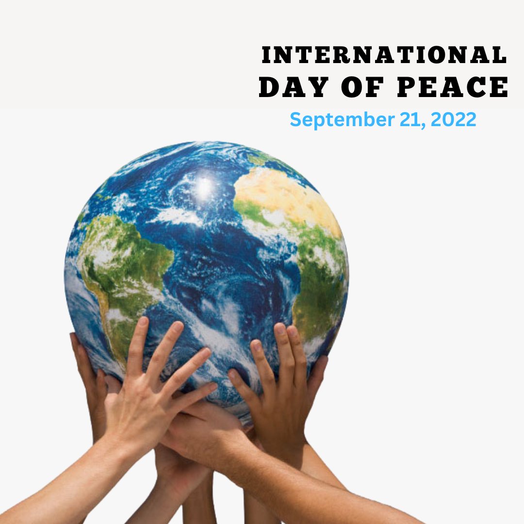 nwmfindajob's tweet photo. International Day of Peace! https://t.co/P0bywKMgmZ