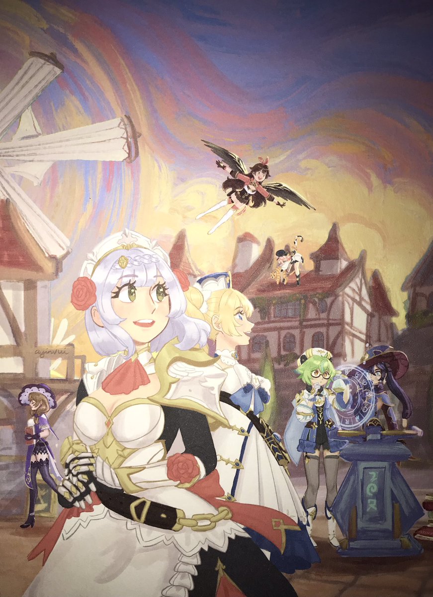 thechibilily's tweet photo. @ayinvui loved your art!! this really feels nostalgic, a “first moments in genshin” kinda vibe 🥹❤️ https://t.co/7MvRQVGxG9