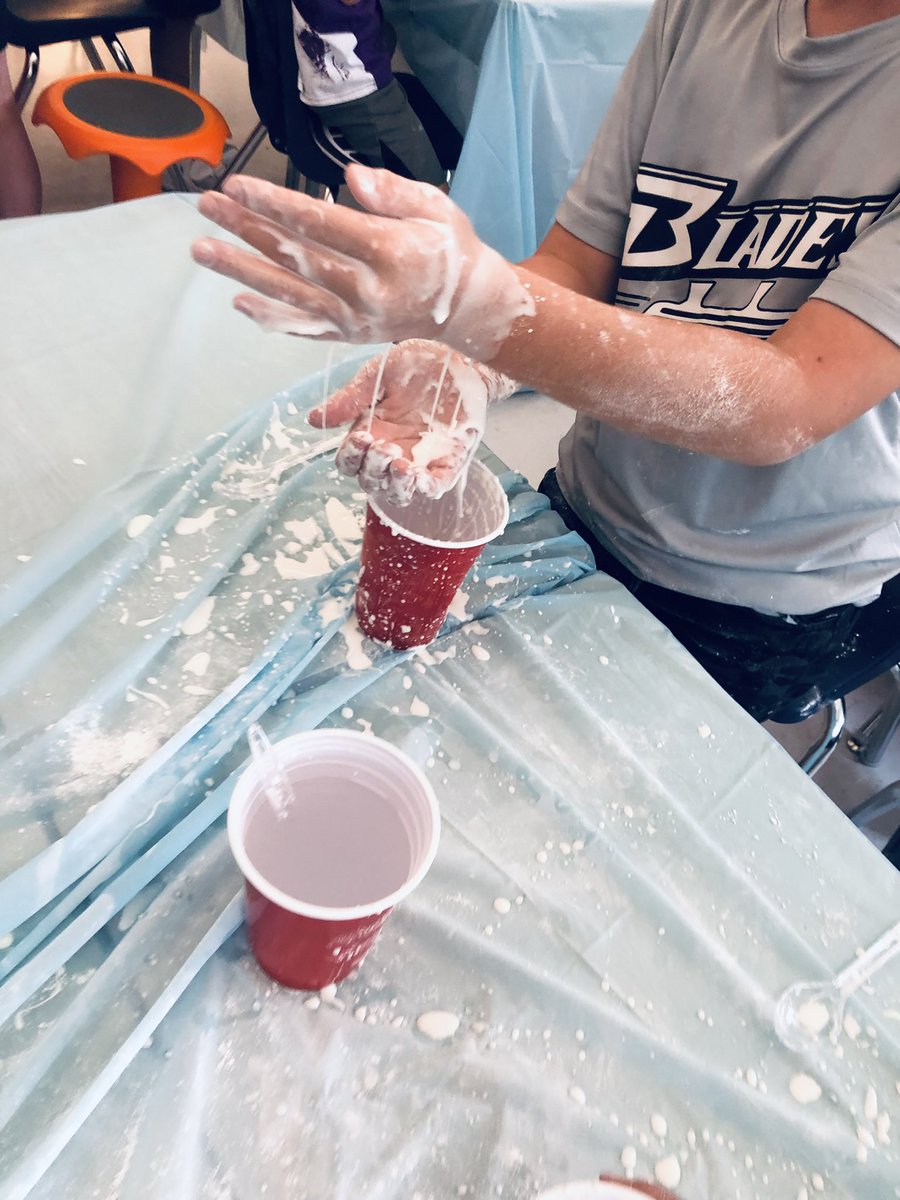 We had the BEST TIME learning about the field of engineering, exploring states of matter, and learning about Newtonian and non-Newtonian fluids by making oobleck during a special STEM literacy week program. "Nothing without joy" ❤️ <a href="/TVDSB_STEM/">TVDSB STEM</a> <a href="/TweedsmuirS/">Tweedsmuir Public School</a>