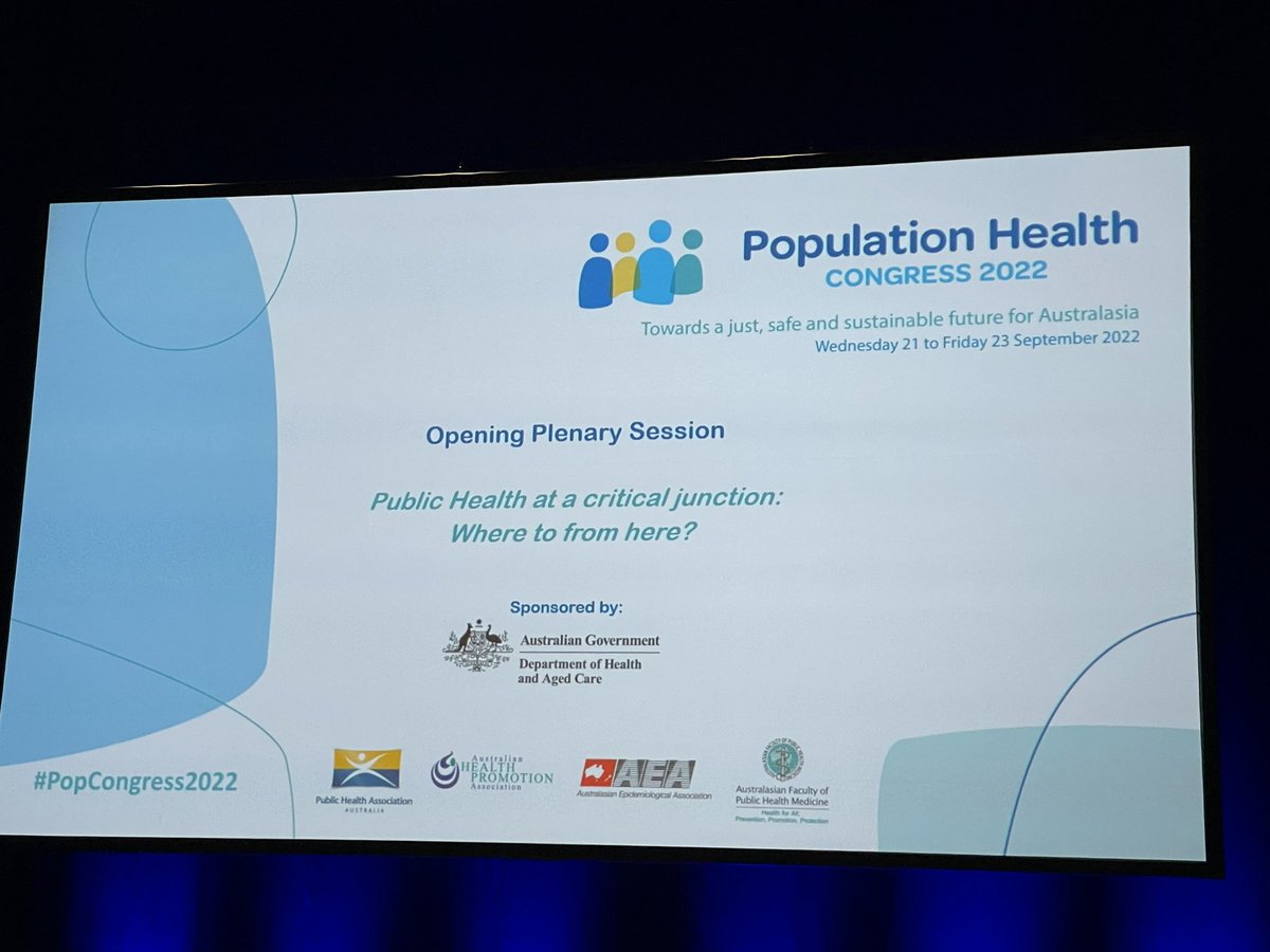 mmtreb's tweet photo. Opening Plenary @_PHAA_ #PopCongress2022 #welcometocountry inspiring #putthepublicbackinpublichealth @Mark_Butler_MP #cdc4australia #data #digitalhealth #opportunity @PHRN_Australia #tdlu @nicolaroxon https://t.co/hZBIxkWki7