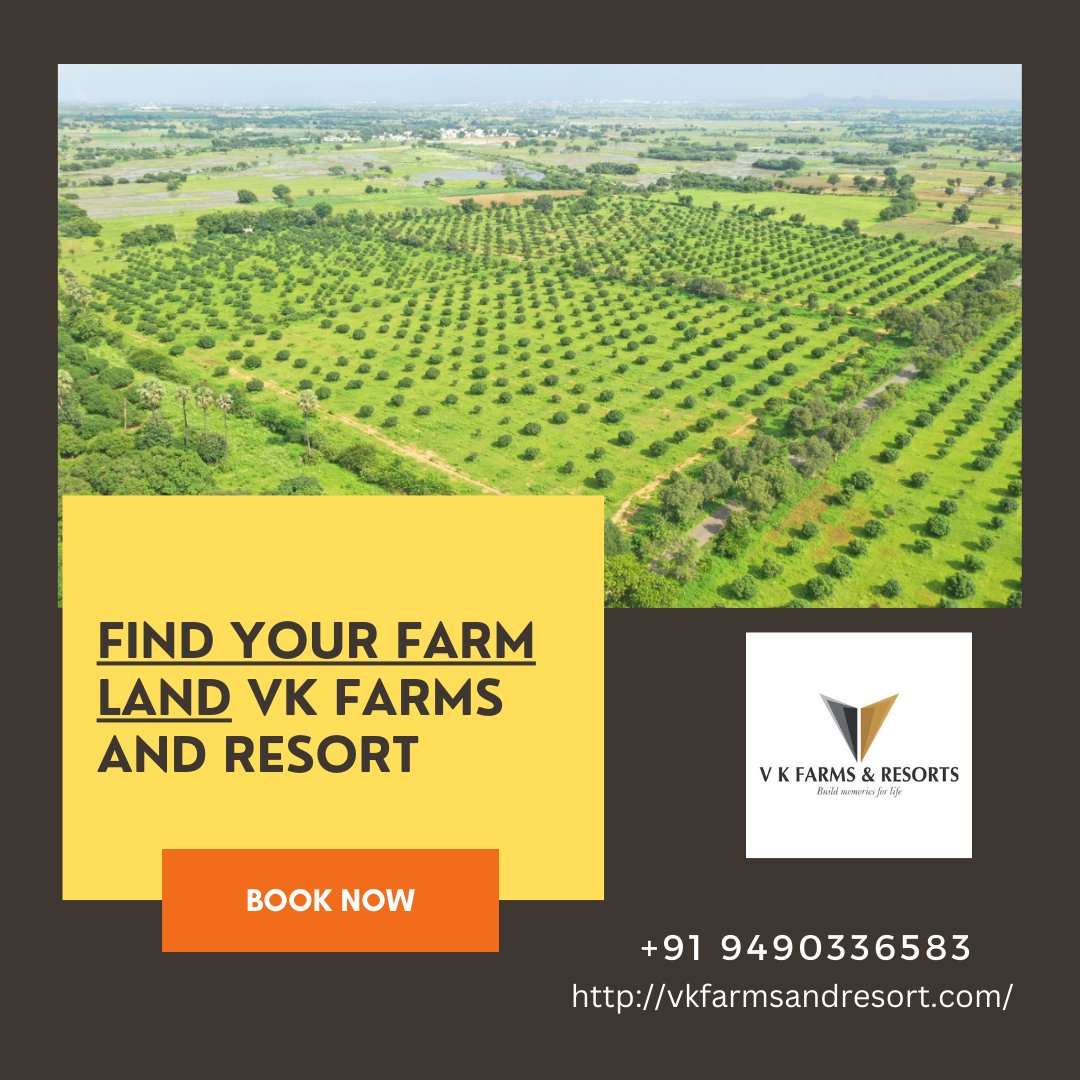VkfarmsA's tweet photo. Find Your Farm Land With Vk Farms And Resort.
.
 #vkfarms #realestate #realestatelife #realestatetips #realestategoals #realestateagent #realestateexpert #realestatebroker #realestateinvestor #realestateinvesting #realestateinvesting #realestateinvestment #trending #trendingnow https://t.co/WPzjt9kjiW