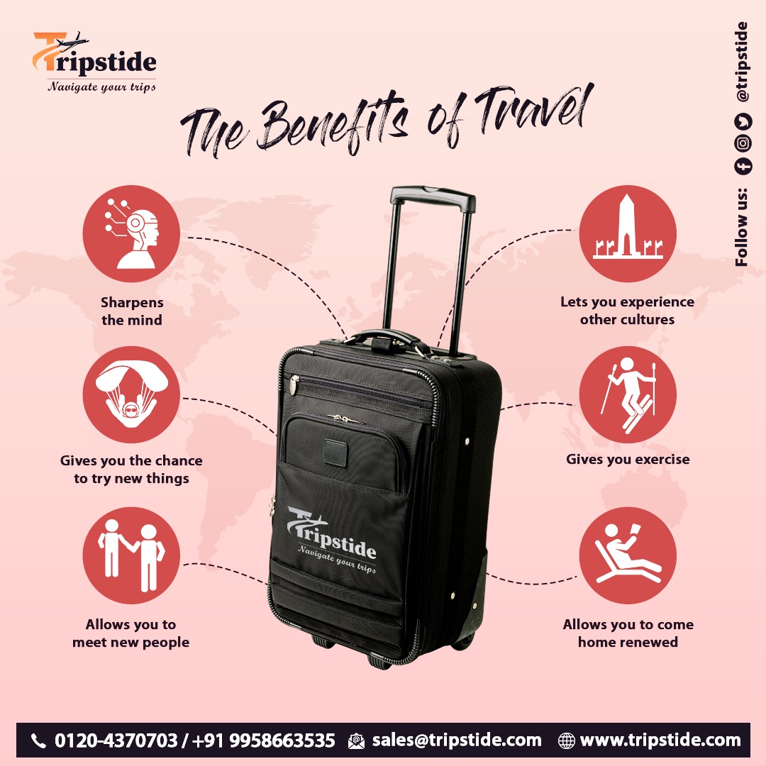 TripsTide's tweet image. Benefits of Travel - Tripstide Pvt Ltd

Contact us: 0120-4370703/9958663535
Email: sales@tripstide.com
tripstide.com

#Bookflightsonline #Hotelbooking #Holidaypackage #Honeymoonpackages #internationaltourpackage #Azerbaijanholidaypackage #Georgiatourpackage #Visaservice
