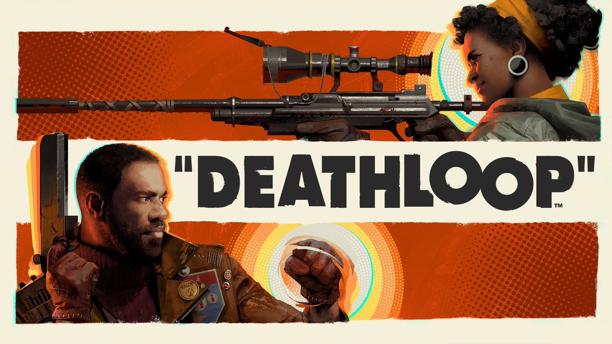 warplayer's tweet photo. Tried out #DEATHLOOP on my lunch today and OOH BOY we are going to have some fun with this one on stream. Look for me tonight after 11pm PST #XboxGamePass #TwitchAffliate #Bethesda https://t.co/sfIc6FOj8s