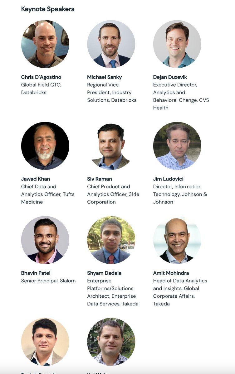 izzdogg's tweet photo. I was interested in the content of the @databricks Healthcare &amp; Life Sciences Symposium but I do not feel good about supporting an event that includes only men in their keynote speaker lineup #manel #Manference @ManelWatchUS https://t.co/0hRe2pKb1M