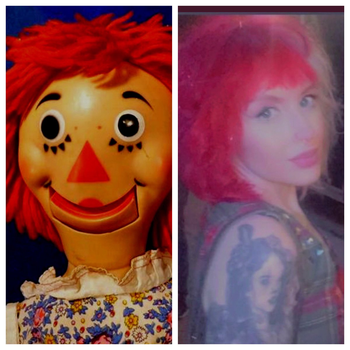 lexietbaby's tweet photo. @Bumbletea5 Her last known appearance and her twin https://t.co/477fg1Nx1c