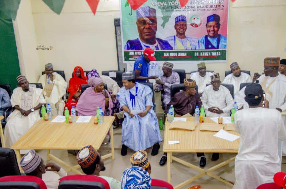 AtikuMedia's tweet photo. Over the weekend, an outstanding, grassrooted and politically conscious group under the aegis of the #AtikuProject2023 inaugurated it’s North East Zonal coordinators and executives from the state chapter down to the Ward level, with the sole mission of galvanizing the good… https://t.co/fBfCGjKuMG