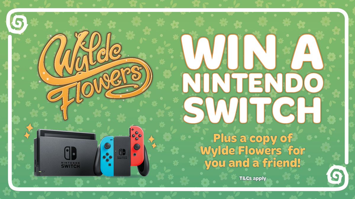 ✨🧡 Nintendo Switch Giveaway! 🧡✨
 
To celebrate our launch, we're giving away a Nintendo Switch, plus a Wylde Flowers key for you and a friend! 🌸🔑
 
To enter: 
🌸 Follow us
❤️ Like
🔁 RT
💬 Comment: If you could create any spell, what would it be?
 
🕰️ Ends 9/26 PDT