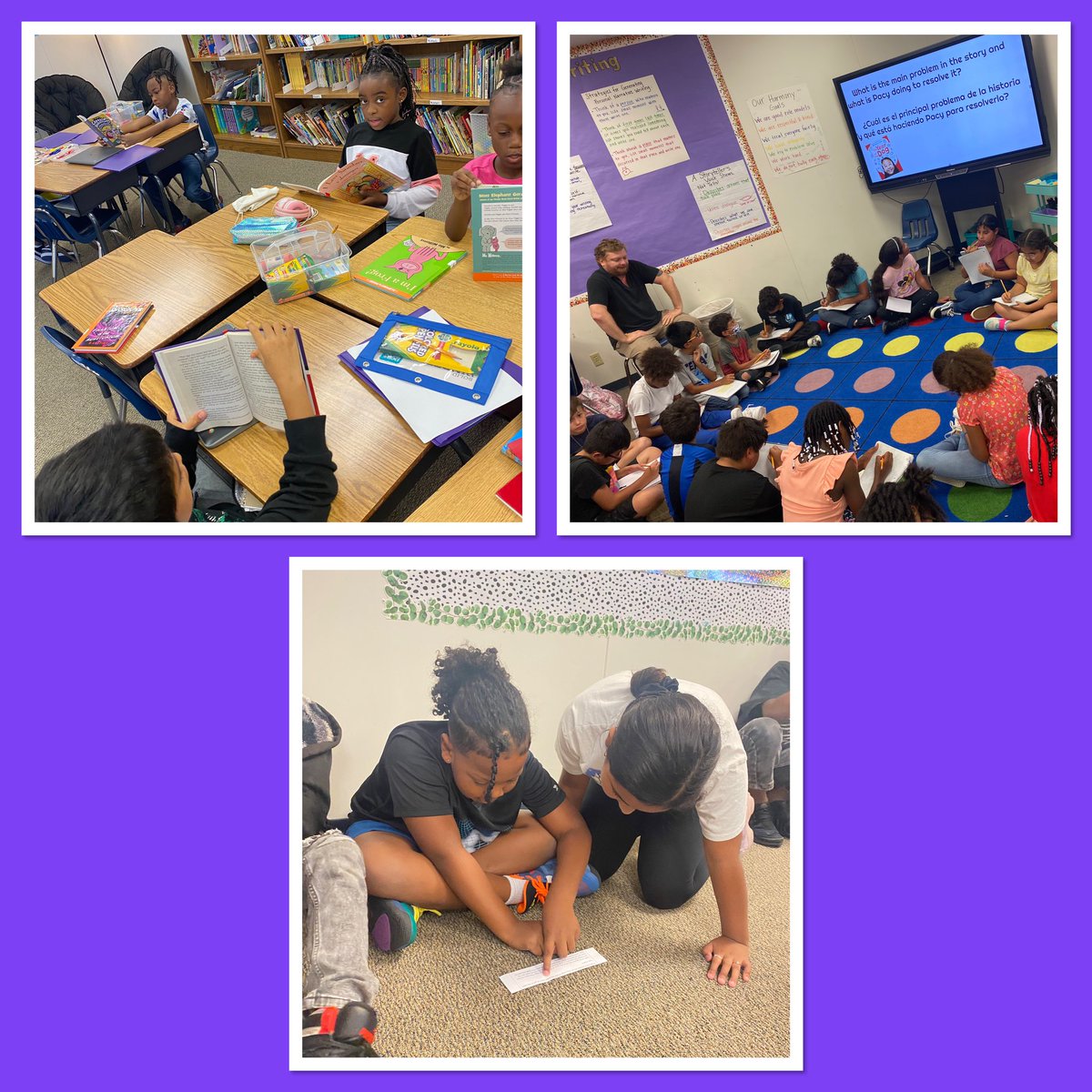MrsRobersonCFB's tweet photo. Our 3-5 grade @McKamyElem teachers and students had a great 2 days of learning with @readwritemike ! Work was done in partnerships and whole group conversations to support comprehension and higher level thinking skills. @Susantkelly https://t.co/aV9PtT6pMZ