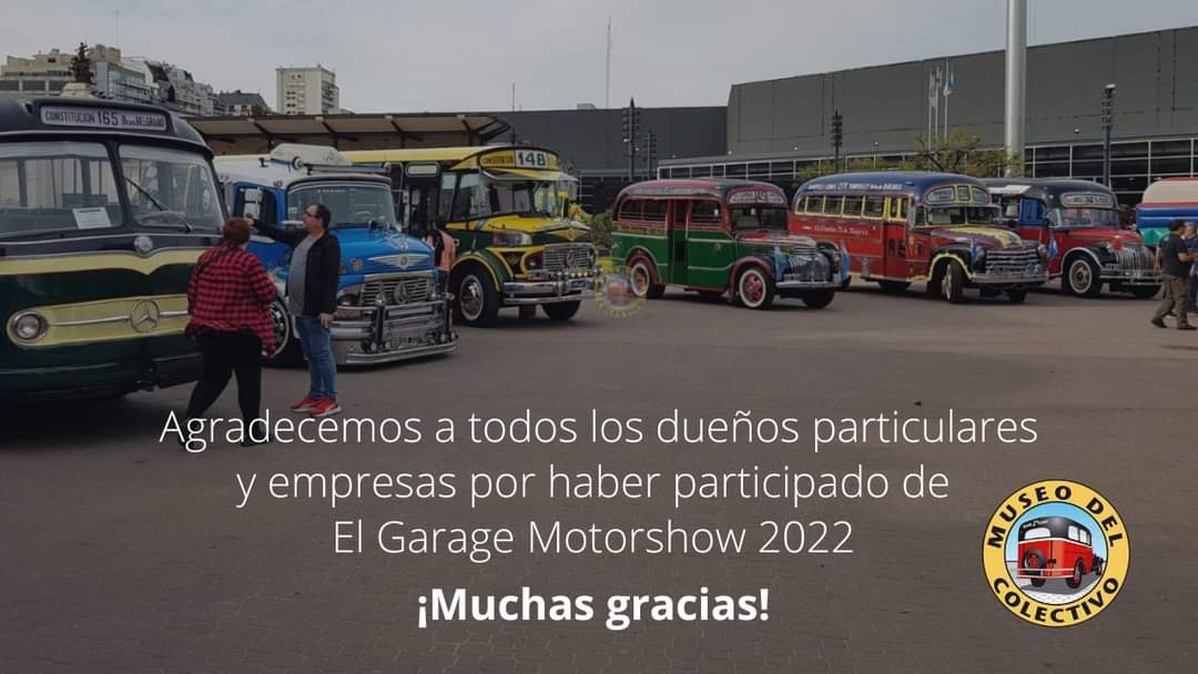 Agradecemos a todos los dueños particulares y empresas por haber participado de El Garage Motorshow 2022 

¡Muchas gracias!