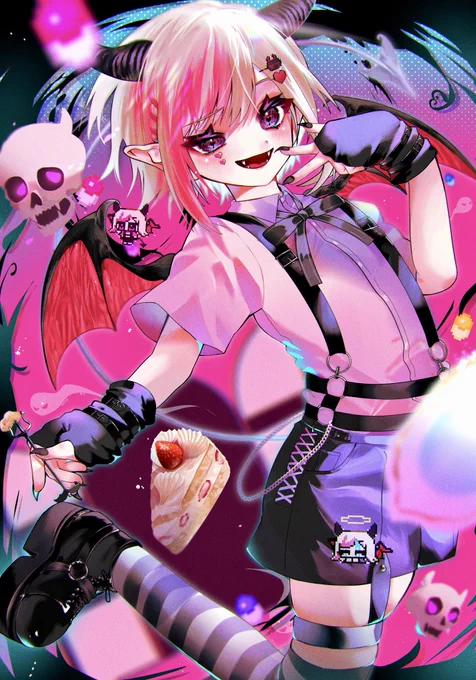 地獄のアイドル#イラスト #創作 