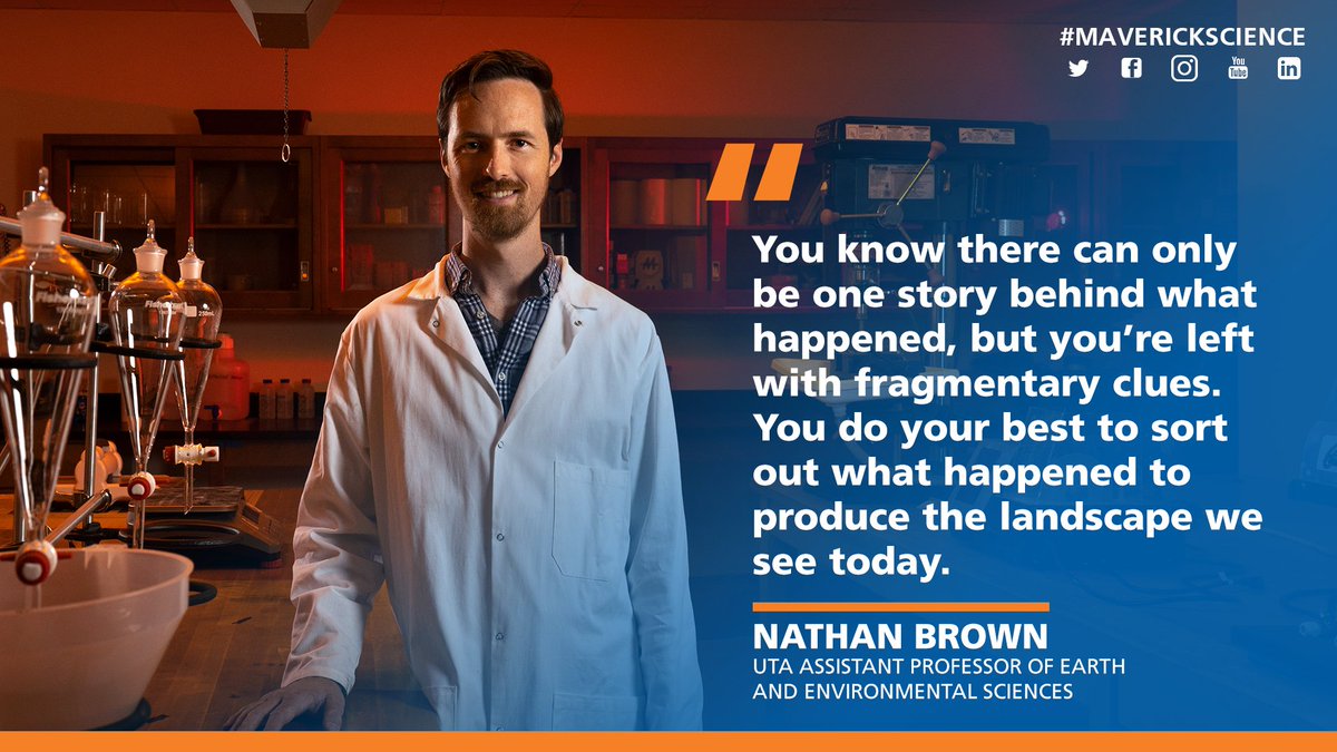 UTA Earth & Environmental Sciences (@utaearthscience) on Twitter photo UTA Dark Lab, led by <a href="/OSLrocks/">Nathan Brown</a>, is exploring landscapesโ histories through luminescence dating - offering a glimpse into the past, and providing insight into future geologic events.
#MaverickScience x <a href="/UTAScience/">UTA Science</a>
๐๏ธ uta.science/3r0OzLf UTA Dark Lab, led by <a href="/OSLrocks/">Nathan Brown</a>, is exploring landscapesโ histories through luminescence dating - offering a glimpse into the past, and providing insight into future geologic events.
#MaverickScience x <a href="/UTAScience/">UTA Science</a>
๐๏ธ uta.science/3r0OzLf