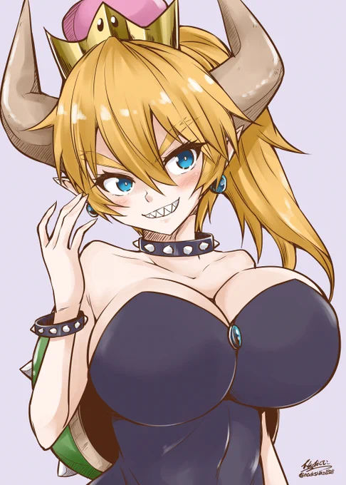 クッパ姫4周年だそうですね!!ギザ歯かわいいよねー! 