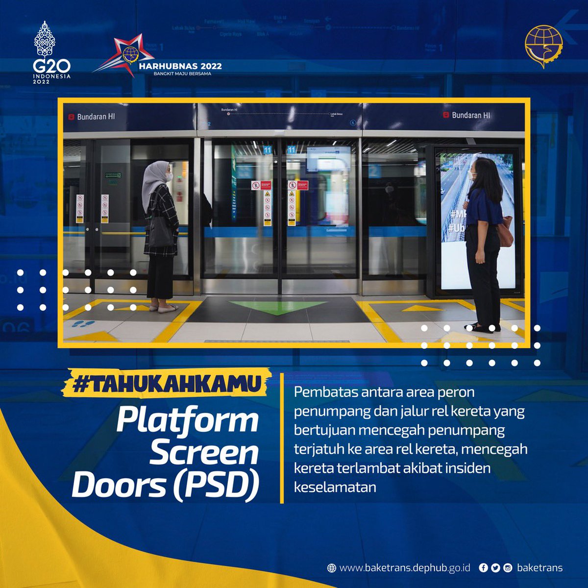 Baketrans's tweet photo. #SobatBijak, saat naik MRT pasti pernah memperhatikan ada semacam pintu pembatas antara peron penumpang dan jalur kereta. https://t.co/v67cwCLGGc