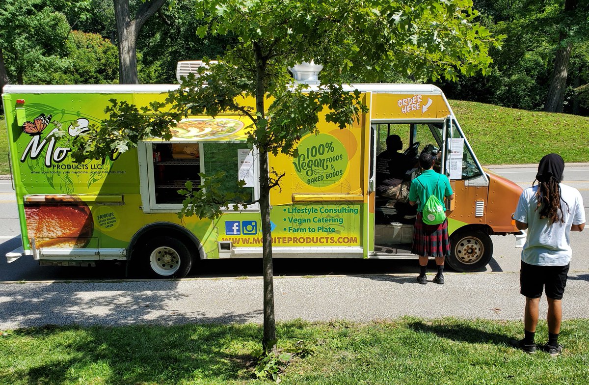 OCACleveland's tweet photo. Just added! Mobite Vegan Food Truck will be joining us both Thurs. and Fri. for our Lunchtime Party In The Park from 11 a.m. to 1 p.m. @asiatowncle Pop-Up Park E. 33rd/Payne Ave. #CLEready #nvrd2022 https://t.co/PjrNQWfwzI