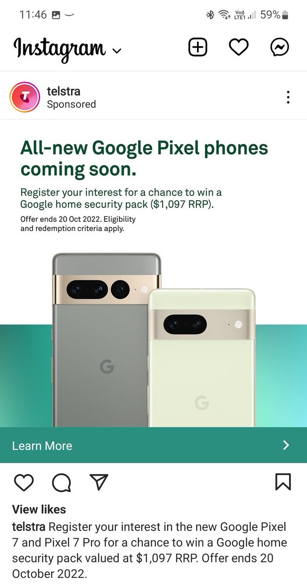 Google and its partners are really leaning into this "pre-announcing hardware ahead of time" strategy - already running ads about the upcoming Pixels.