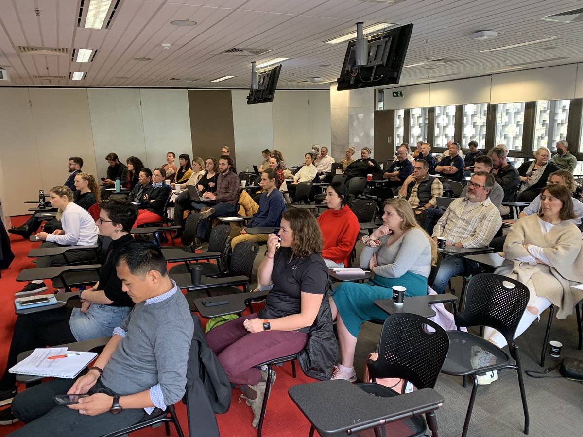 Fantastic turnout to the ANZSDA Scientific Diving workshop today in Adelaide with 90 registered attendees (online and in person) at @Flinders CBD campus! 🤿 A great pre-conference workshop leading up to #AIMA2022 👌