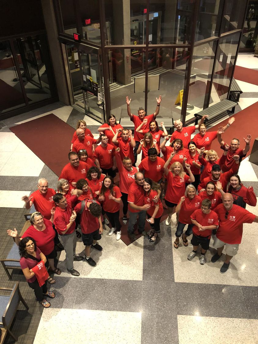 NapervilleACTF's tweet photo. SUCCESS! The Naperville City Council voted unanimously to authorize the execution of the major business terms for the development of the affordable housing project for senior citizens and persons with IDD. Very happy families and supporters of this project: https://t.co/36U32waVXP
