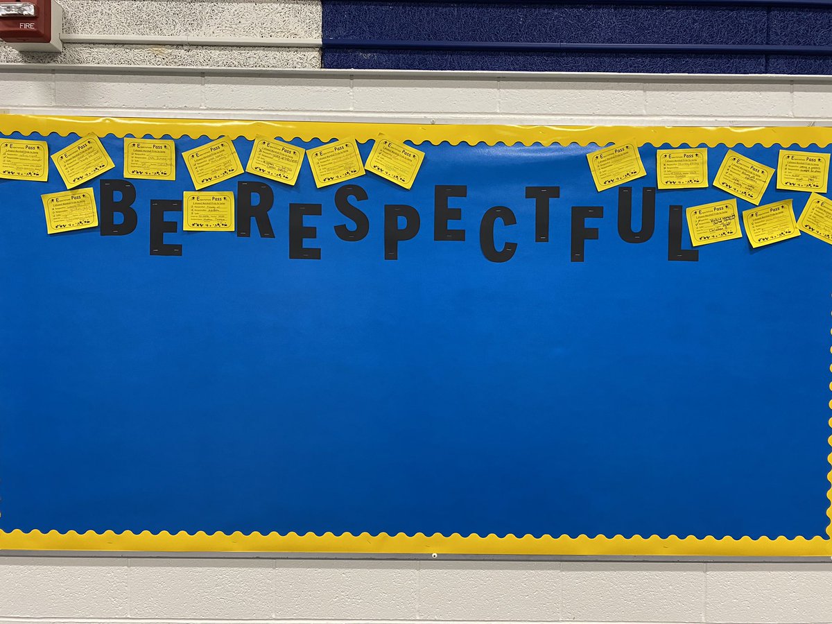 JoshRegerAP's tweet image. Rocking the PBIS at Marshall! E-Passes drawn at spirit rallies on display for students being Respectful, Responsible, and Safe!