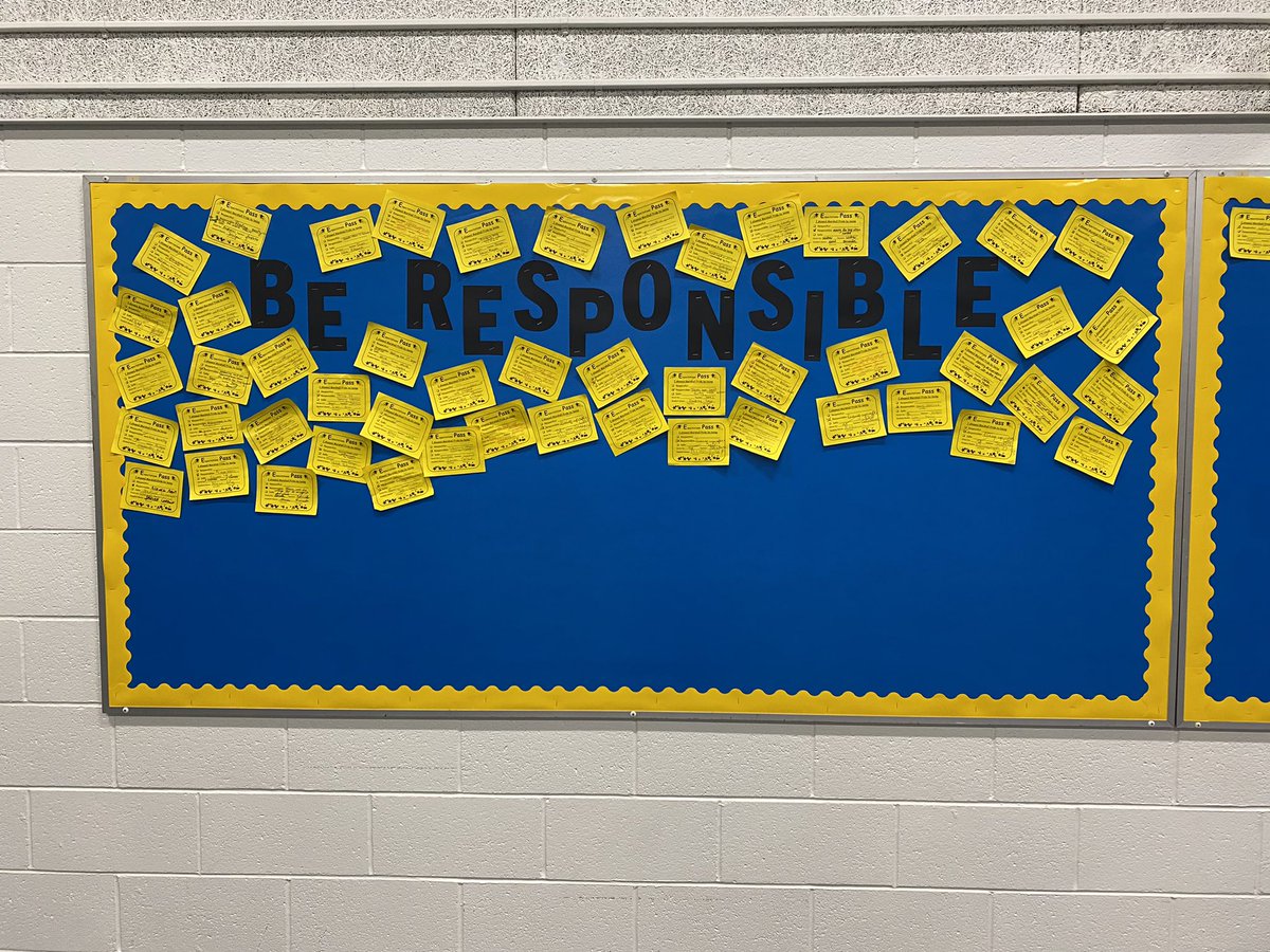 JoshRegerAP's tweet image. Rocking the PBIS at Marshall! E-Passes drawn at spirit rallies on display for students being Respectful, Responsible, and Safe!