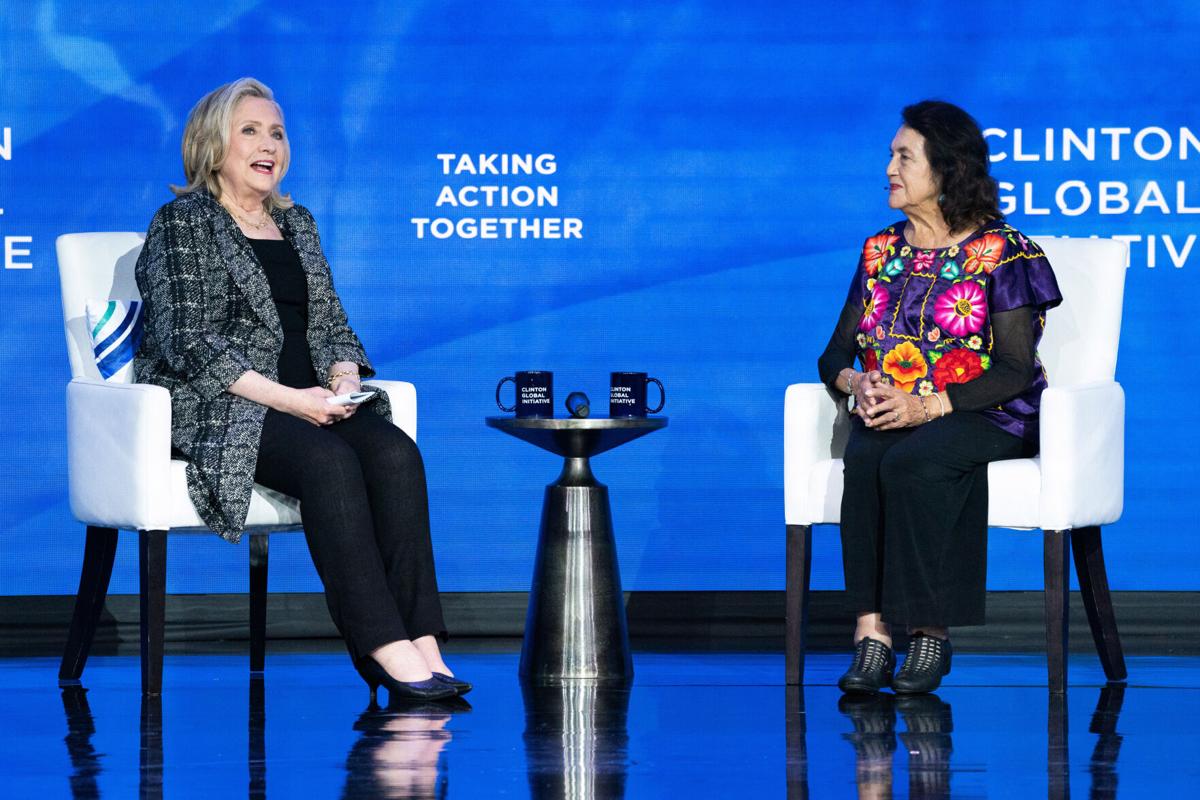 HillaryPix's tweet image. Day 2 @ClintonGlobal Initiative #CGI2022
@HillaryClinton @NOIweala @DoloresHuerta