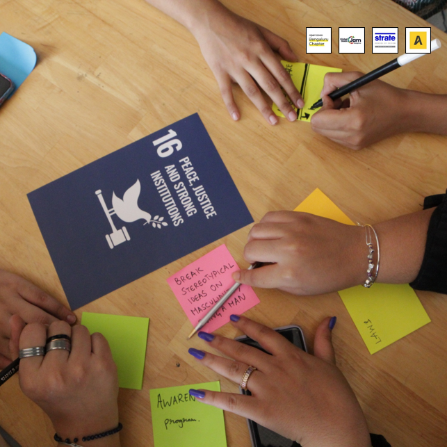 ggjbengaluru's tweet photo. The JAMmers brute force on potential ideas &amp; solutions @ #GlobalGoalsJam2022
#GlobalGoals #GlobalGoalsJam #GlobalGoalsJamBengaluru #Bengaluru #Strate #DigitalSocietySchool #OpenIDEO #mentalHealth #mensMentalHealth #OpenIDEOBengaluruChapter #ADISYAM #sdg #agenda2030 #design2030now https://t.co/7ie3Mgetue