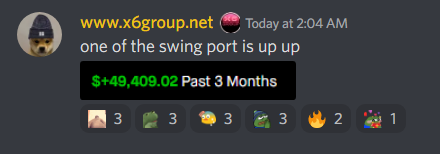 X6 Trading Group tweet media