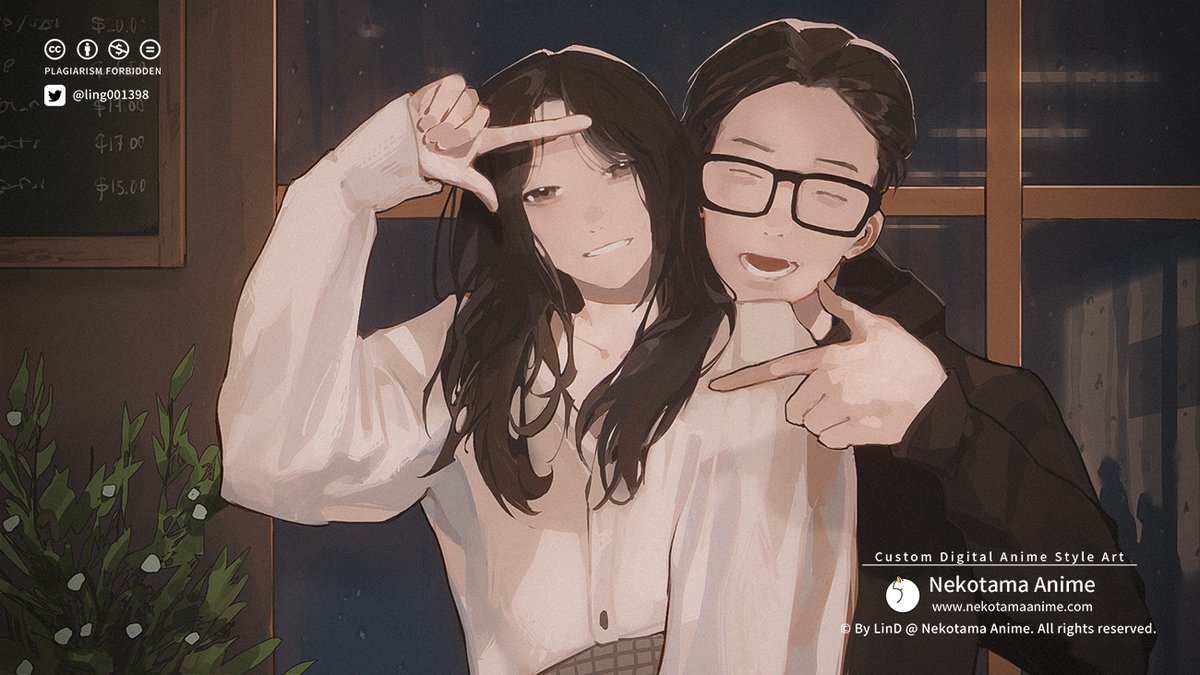 ling001398's tweet photo. A Couple
#commissionsopen #commissionart https://t.co/F2V24g7i6T