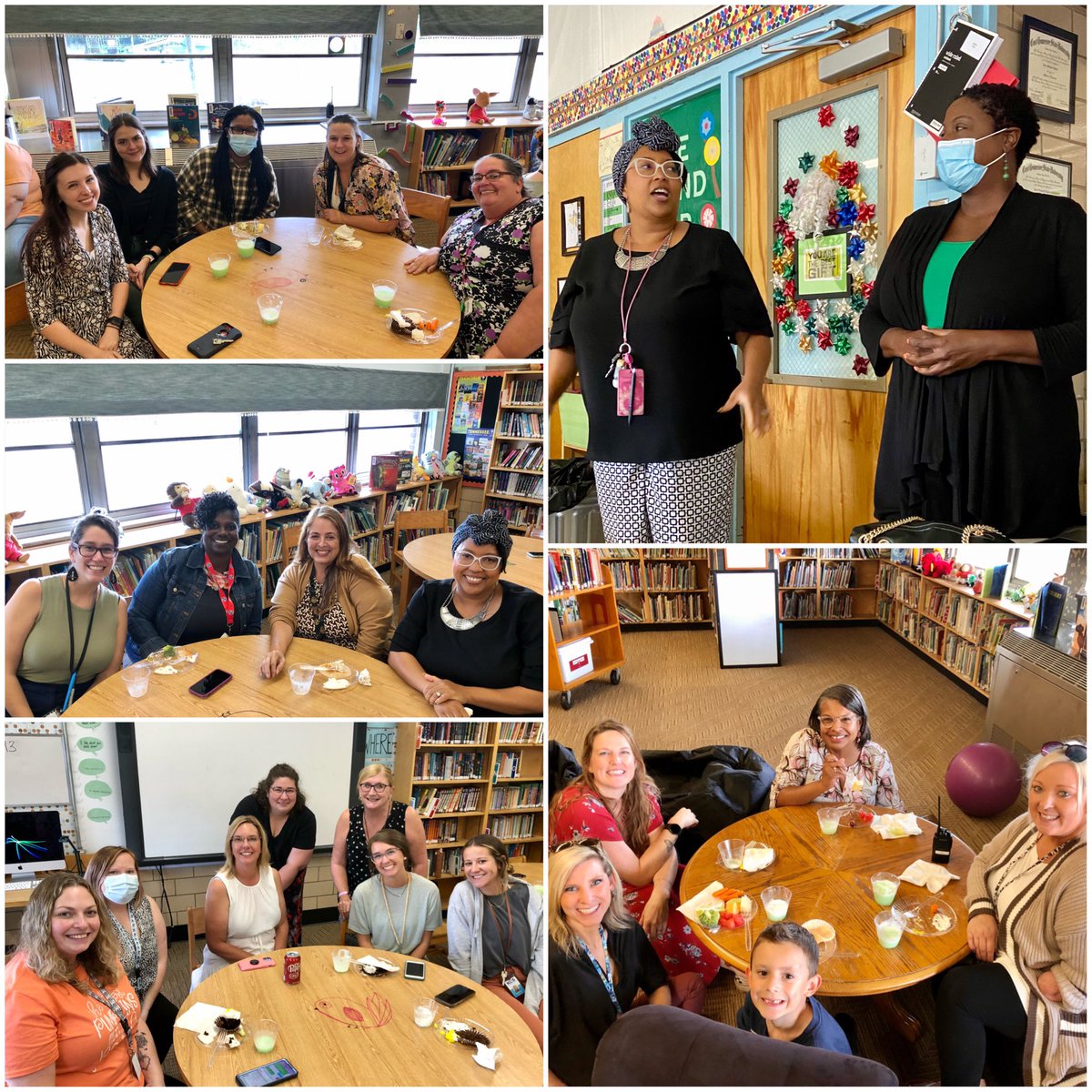 Beautiful inside and out! We honored our fabulous secretary, Ms. Julie, who will be retiring! We have been blessed to have her for the last 17 years! Anyone who knows her knows of her kind, sweet spirit and warm smile! She loves this school, and we love her! She will be missed!💚