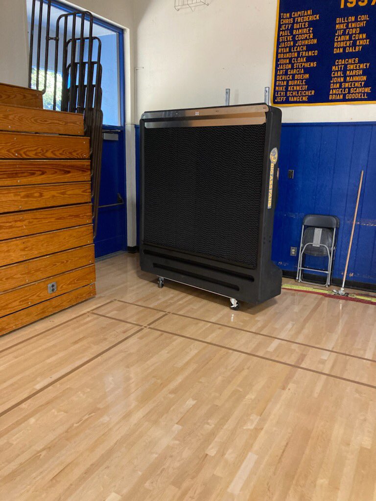 Huge thanks to the Foothill Athletic Boosters (FAB) for buying these big fans for our gym to keep it cooler for our students and student-athletes!!! <a href="/FHSFalcons/">FOOTHILL HIGH SCHOOL</a> <a href="/foothillfalcons/">Foothill Falcons</a>
