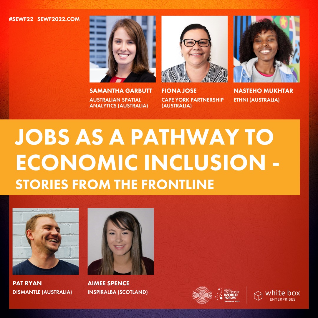 CapeYorkInst's tweet photo. We can't wait to hear from Group CEO of Cape York Partnership, @FionaJose1 at the @_SEWF in Brisbane next week! Fiona will sit on a panel to discuss 'Jobs as a pathway to economic inclusion'. To learn more visit https://t.co/c2iCACQJT7 #SEWF2022 #IndigenousSocialEnterprise https://t.co/kcuvoENDOS
