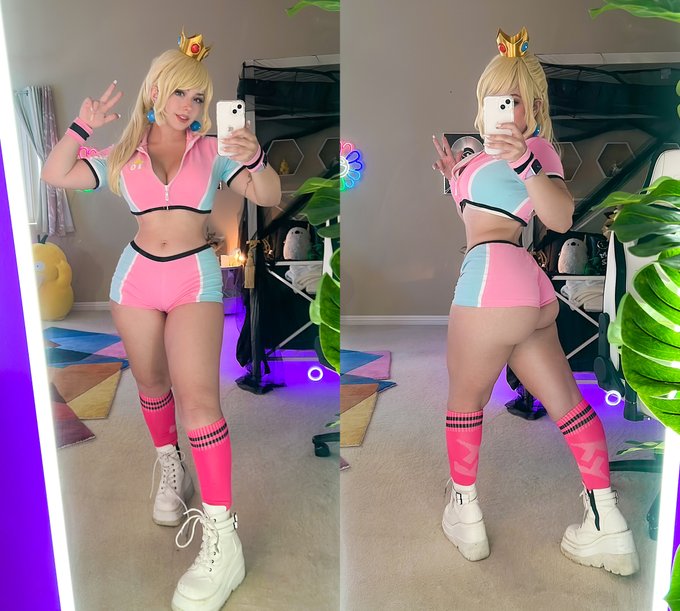 it's princess peach for a reason 🍑✨ https://t.co/oVtVGcGIMH