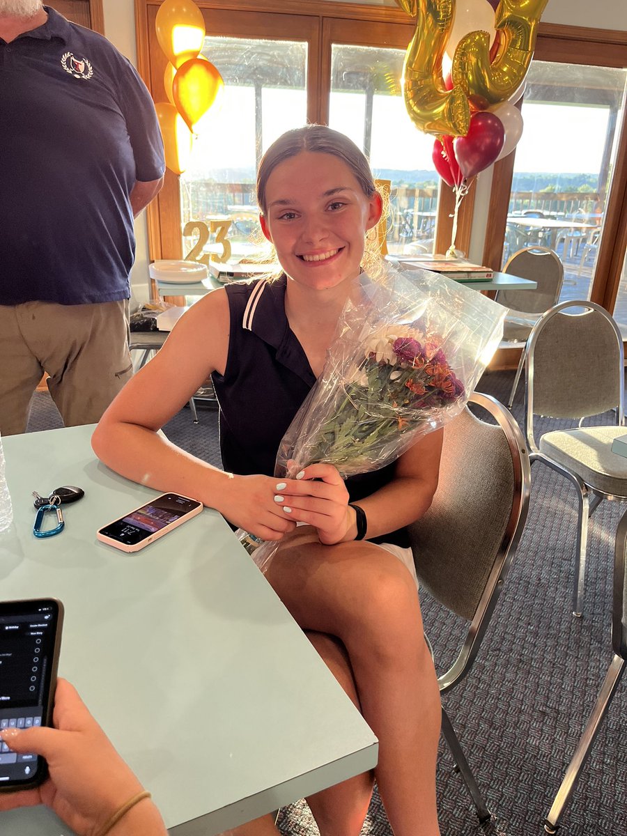 BraveGirlsGolf's tweet photo. Lady brave won against Ross!!(224-243) Medalist @GoerssKeylee with a 42, @k4yl4b3nn3tt and @KyleeFears with 59, and @EmilyJWatt with a 64. The girls will be back in action Thursday against Taylor at Miami Whitewater. Go Brave!!!! https://t.co/uqcu5XFaho