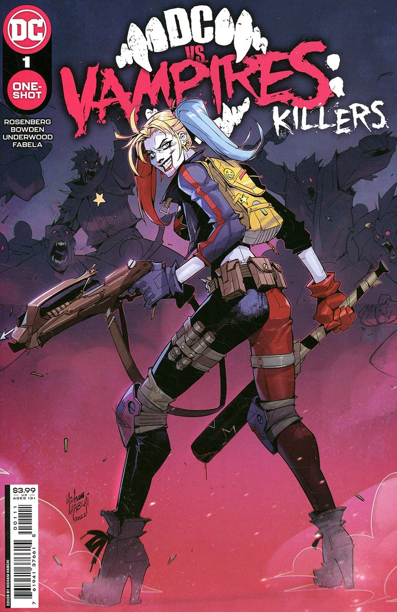 OSPORCOMICS's tweet photo. ¡Me gusta! Dc Vs Vampires Killers One Shot (2022) #1 Dc Comics https://t.co/33DdTOT5QW 
#harleyquinn #dccomics #comics #comicseningles #osporcomics https://t.co/xuTAkddUBQ
