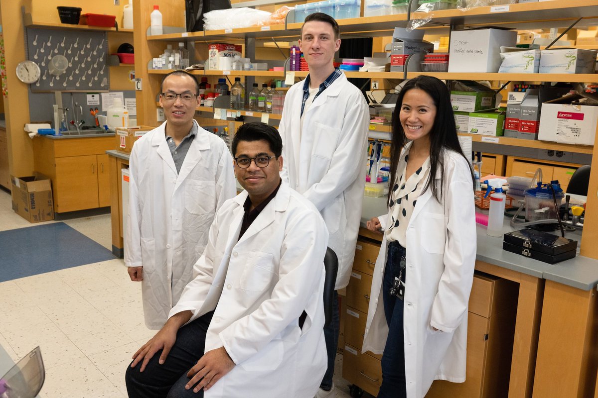 tischfield's tweet photo. For national postdoc appreciation week, I want to thank the hard work and efforts of Lauren Poppi @LaurenPoppi and Junbing Wu in my lab. They are helping to advance our understanding of Tourette Syndrome and neuropsychiatric disease in ways I could never do myself. So grateful!! https://t.co/Jxsbb6WVEh