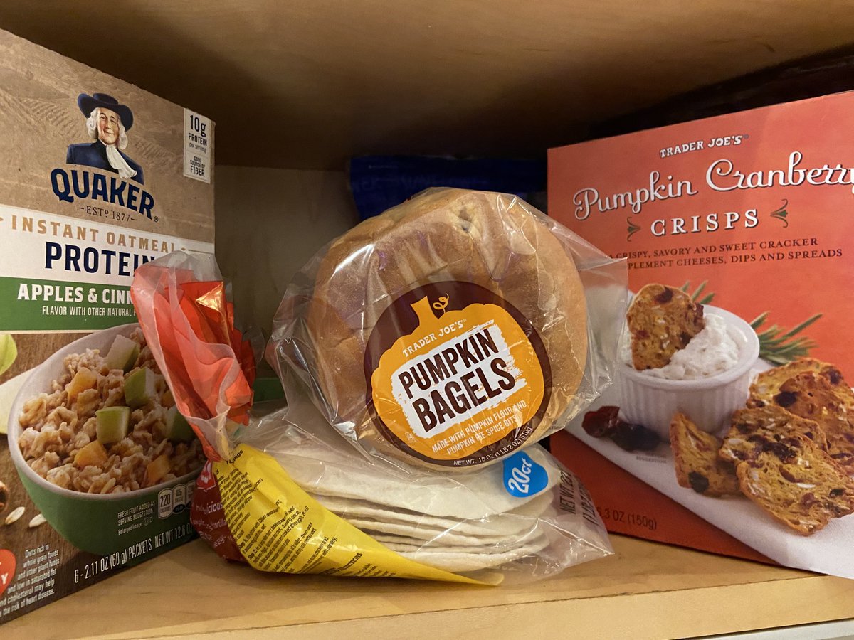 BriStoller's tweet photo. It is still summer… why is everything in this house pumpkin flavored?!?!?! https://t.co/kmPBPL2pW0