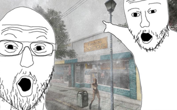 so called "free thinking" silent hill fans when they hear sirens