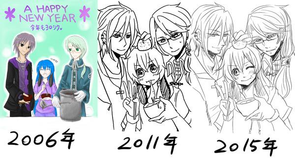 絵の魂が同じ私の昔の絵はこちら(このセルフリメイクですら7年前…!?) 