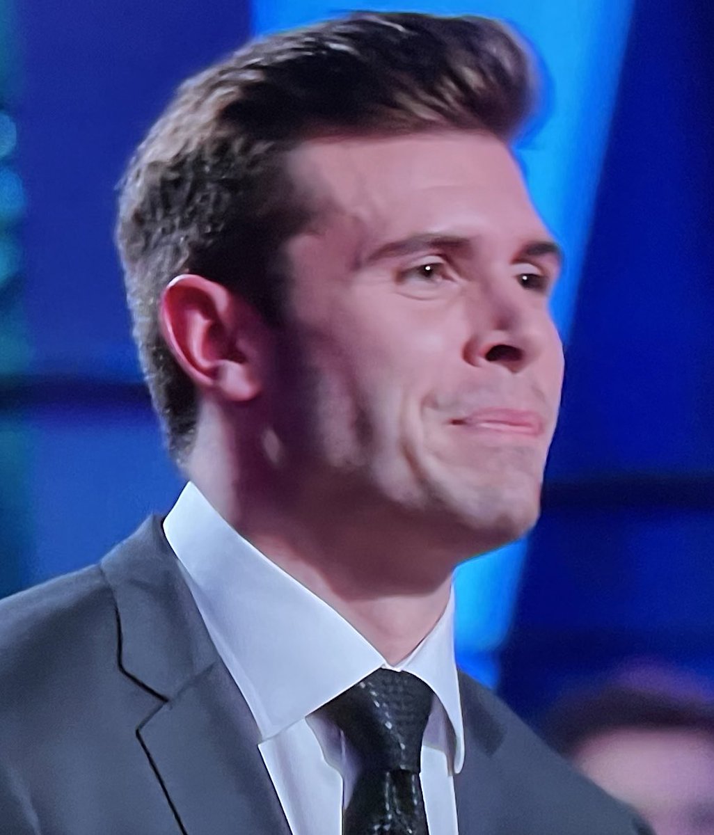 Time4Bach's tweet photo. Zach rethinking his decision of saying yes to bachelor once Jessie did him dirty by asking him to say all the girls names after just meeting them #thebachelor #bachelor #TheBachelorette #bachelorette https://t.co/Cl0KSLVHb1