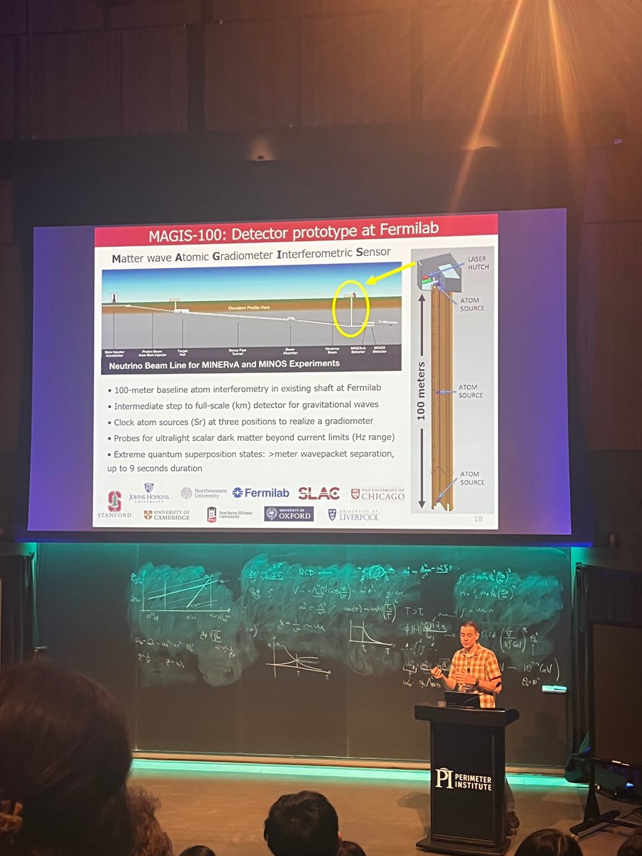 9c_gupta's tweet photo. Amazing talk by Dr Jason Hogan from @Stanford  on atomic interferometer at the “School for table top experiments” currently going on at the 
@Perimeter https://t.co/yviMcRwRX5