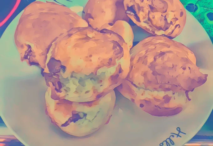 昨日焼いたスコン 