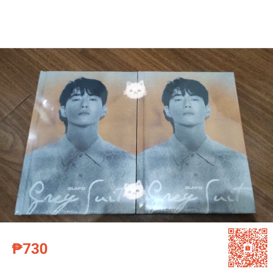 moorksells's tweet photo. wts lfb ph exo suho grey suit sealed photobook grey version 

I'm selling [ONHAND AND SEALED] EXO SUHO 2ND MINI ALBUM GREY SUIT GREY PHOTOBOOK VERSION (free poster tube) for ₱730. Get it on Shopee now! https://t.co/vu8aA0WiUn #ShopeePH https://t.co/Nmq2jl1cvr