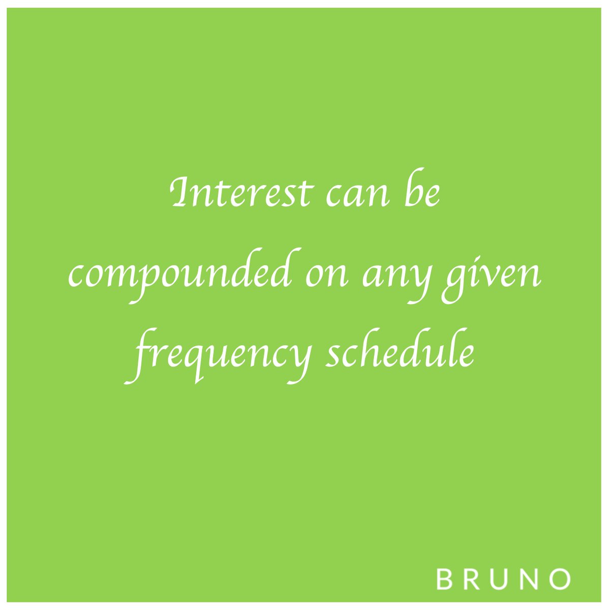 brunoappsf's tweet photo. Bruno was started with the sole mission to financially empower gig workers and to that effect, we bring you a new series of finance education every Tuesday. 

Today we’ll find out about “Compound Interest”

#FinEdTuesdays https://t.co/frE2gX5NCd